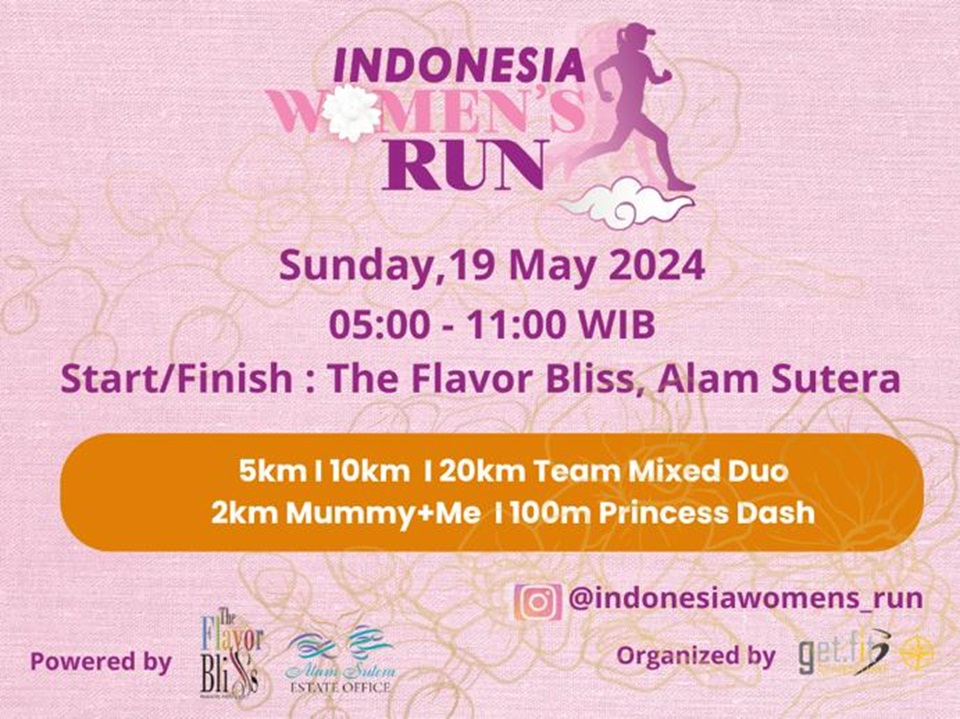 Indonesia Women's Run 2024