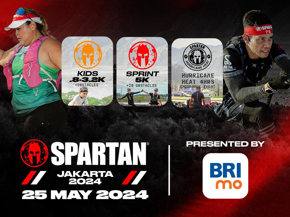 Spartan Jakarta Sprint + Kids + HH4 2024